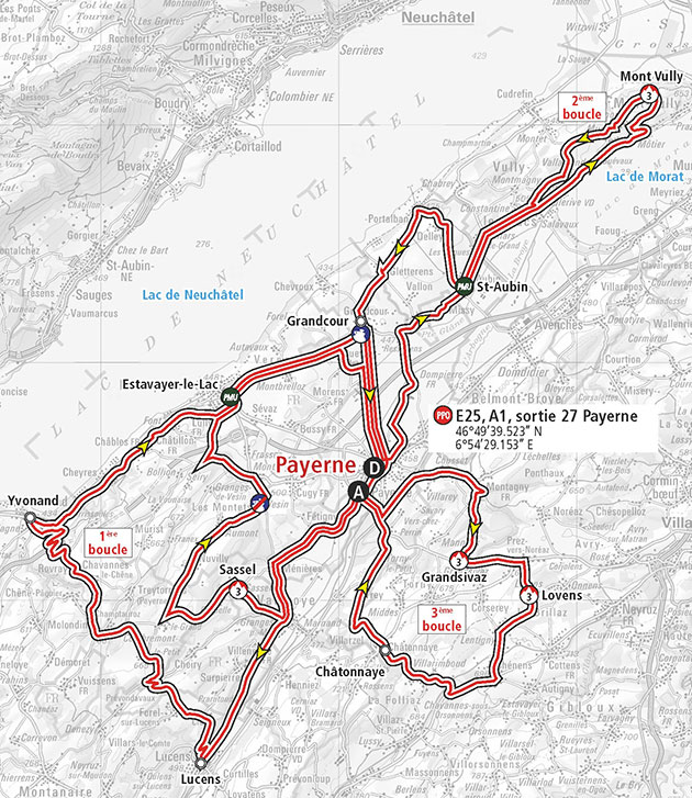 Romandie stage 3 map